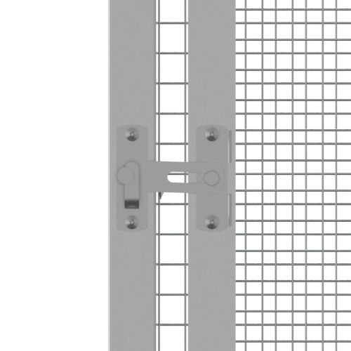 Волиера антрацит 302,5x324,5x211,5 см поцинкована стомана