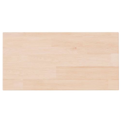 Дъска за рафт, 40x20x1,5 см, необработен масивен дъб