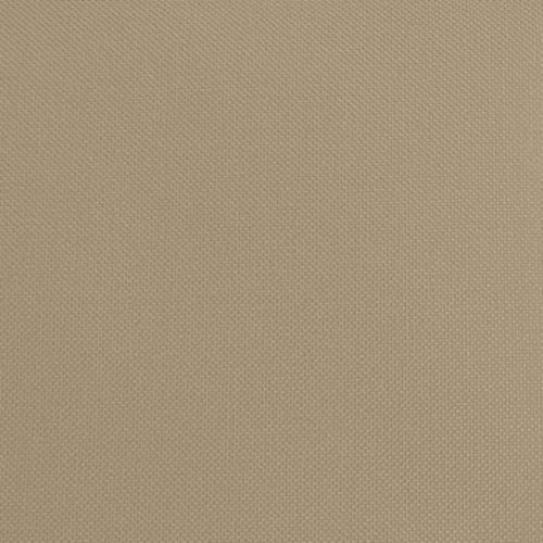 Сгъваем шезлонг таупе плат Оксфорд и стомана с прахово покритие