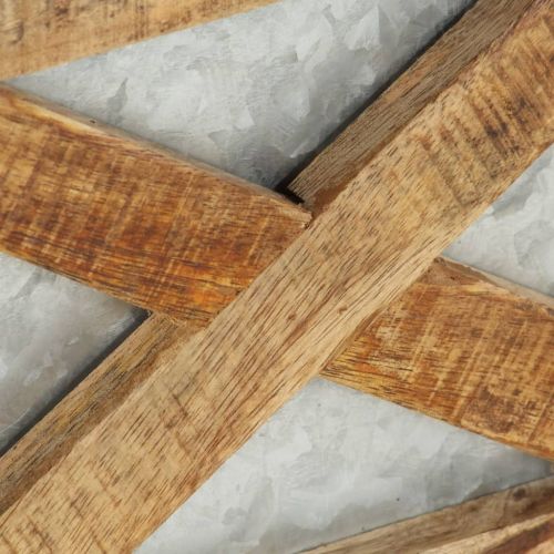 ТВ шкаф, 110x30x45 см, грубо мангово дърво