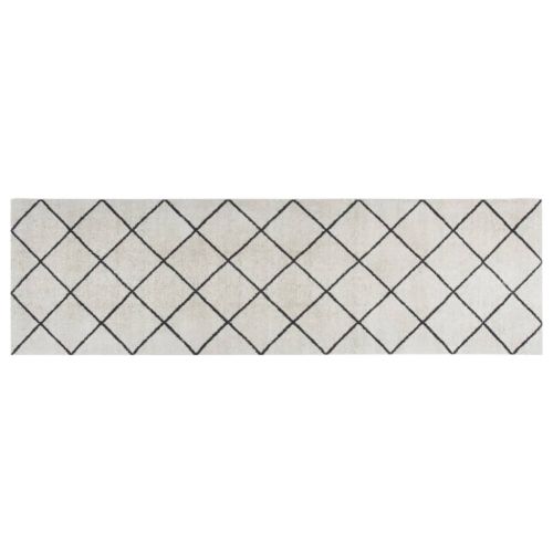 Кухненско килимче, миещо, квадрати, 60x180 см, кадифе