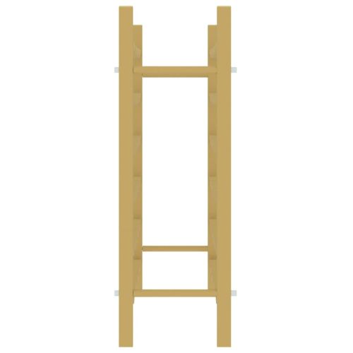 Стойка за вино за 36 бутилки, златиста, метална