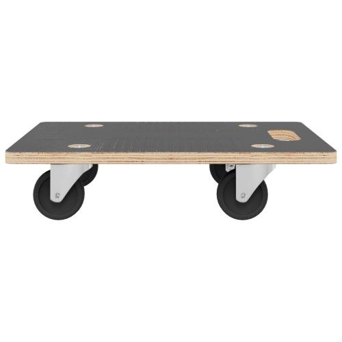 Транспортни колички 2 бр правоъгълни 50x35x11,5 см 250 кг