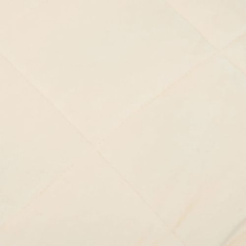 Утежнено одеяло светлокремаво 220x230 см 11 кг плат