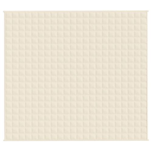 Утежнено одеяло светлокремаво 200x220 см 9 кг плат