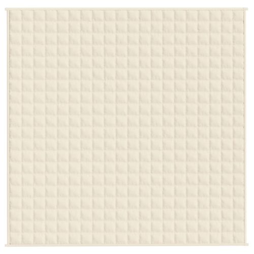 Утежнено одеяло светлокремаво 200x200 см 9 кг плат