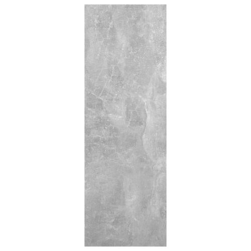 ТВ шкаф, бетонно сиво, 30,5x30x90 см, инженерно дърво