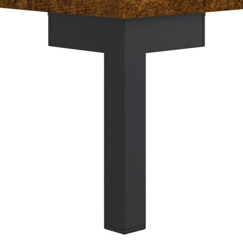 ТB шкаф, опушен дъб, 80x36x50 см, инженерно дърво