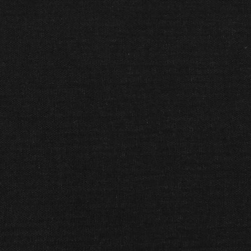 Табла за легло, черна, 200x5x118/128 см, плат