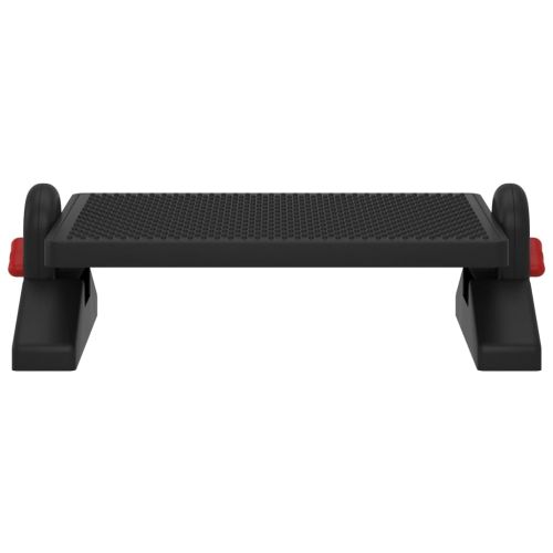 Поставка за крака, черна, 50x30,5x17 см