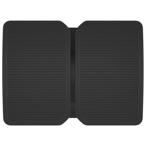 Поставка за крака, черна, 43,5x32,5x10,5 см