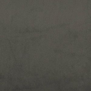 Пейка, тъмносива, 70x30x30 см, кадифе