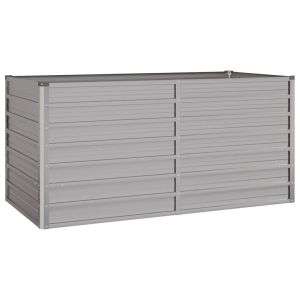 Градинска повдигната леха ръждив 160x80x77 см кортенова стомана