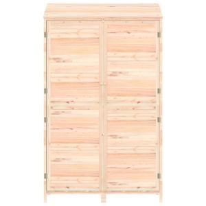 Градинска барака, 102x52x174,5 см, чамово дърво масив