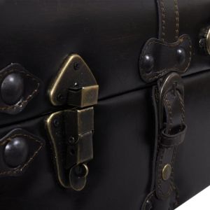 Пейка с пространство за съхранение на вещи, цвят кафяв