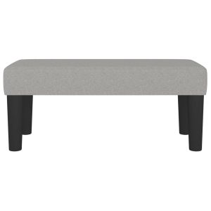 Пейка, светлосива, 70x30x30 см, плат