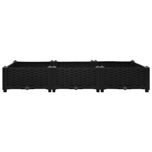 Повдигната леха, 120x40x23 см, полипропилен