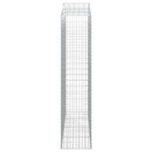 Габионни кошници арка 8 бр 200x50x220/240 см поцинковано желязо