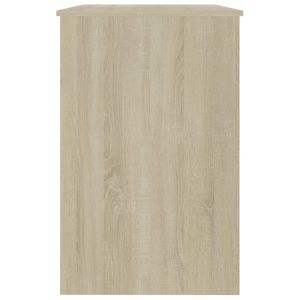 Бюро, дъб сонома, 100x50x76 см, инженерно дърво