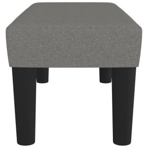 Пейка, тъмносива, 70x30x30 см, плат