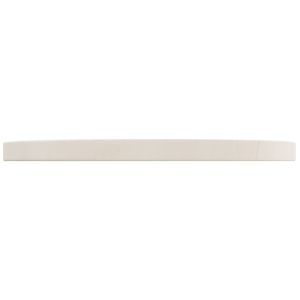 Плот за маса, бял, Ø40x2,5 см, бор масив