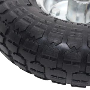 Колела за транспортна количка 2 бр каучук 4,10/3,50-4 (260x83)