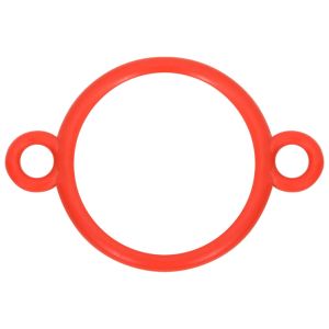 Комплект сигнални конуси с 10 м верига, червено и бяло