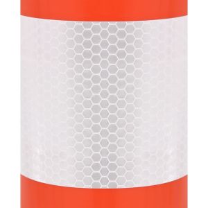 Сигнални колчета за контрол на трафика, 10 бр, 75 см, PE