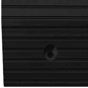 Рампа за праг тип мост, 49x40x8 см, гума