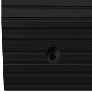 Рампи за праг тип мост, 3 бр, 49x40x8 см, гума