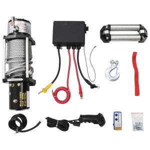 Електрическа лебедка 12 V 5909 кг