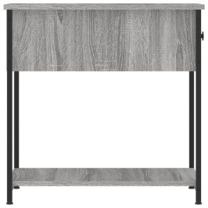 Нощни шкафчета 2 бр сив сонома 30x60x60 см инженерно дърво