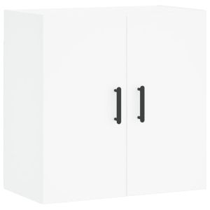 Стенен шкаф, бял, 60x31x60 см, инженерно дърво
