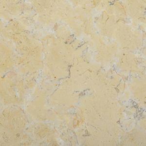 Плот за маса, кремав, Ø40x2,5 см, мрамор