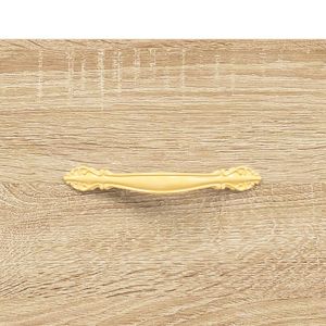 Сайдборд, дъб сонома, 100x36x60 см, инженерно дърво