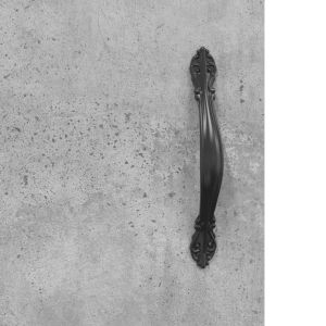 Сайдборд, бетонно сив, 69,5x34x90 см, инженерно дърво