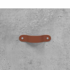 Сайдборд, бетонно сив, 69,5x34x90 см, инженерно дърво