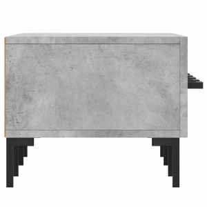 ТВ шкаф, бетонно сив, 150x36x30 см, инженерно дърво