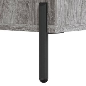 Пейка за обувки, сив сонома, 102x35x55 см, инженерно дърво
