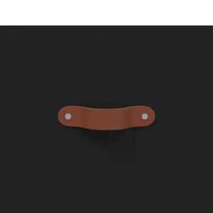 ТВ шкаф, черен, 150x36x30 см, инженерно дърво