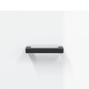 Сайдборд, бял гланц, 34,5x34x90 см, инженерно дърво