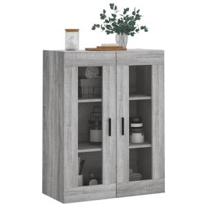 Стенен шкаф сив сонома 69,5x34x90 см