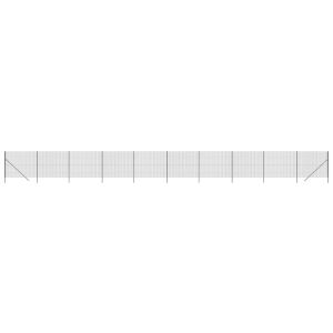 Ограда от телена мрежа антрацит 1,8x25 м поцинкована стомана