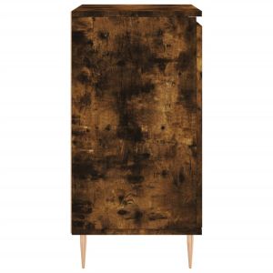 Сайдборд, опушен дъб, 60x35x70 см, инженерно дърво