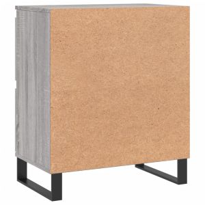 Сайдборд, сив сонома, 60x35x70 см, инженерно дърво