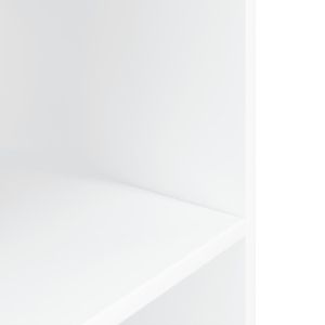 Поставка за аквариум, бяла, 120x40x60 см, инженерно дърво