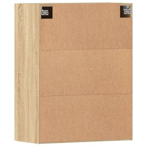 Стенни шкафове, 2 бр, дъб сонома, инженерно дърво