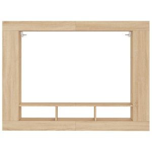 ТВ шкаф, сонома дъб, 152x22x113 см, инженерно дърво