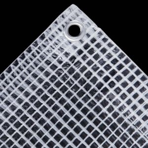 Брезент тип Лено, 140 г/м², 3x3 м, бял