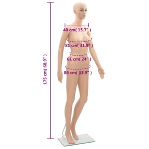 Манекен, дамски силует A